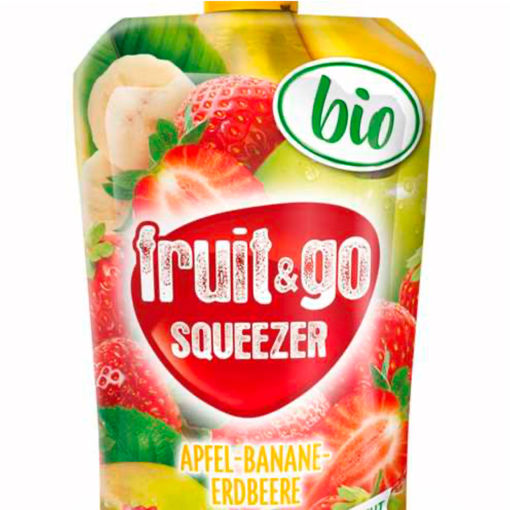 Bild von Bio Apfel-Banane-Erdbeere Squezzer 100g