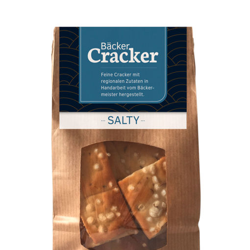 Bild von Salty Bäcker Cracker 120g